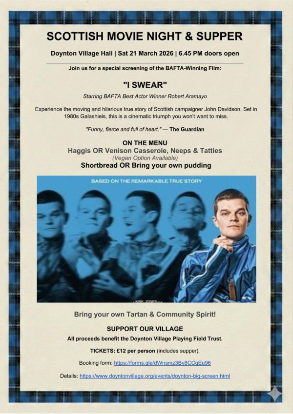 I Swear - Flyer